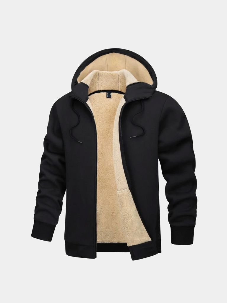 Winter Core Sherpa Hoodie Jacket | Savile & Co.