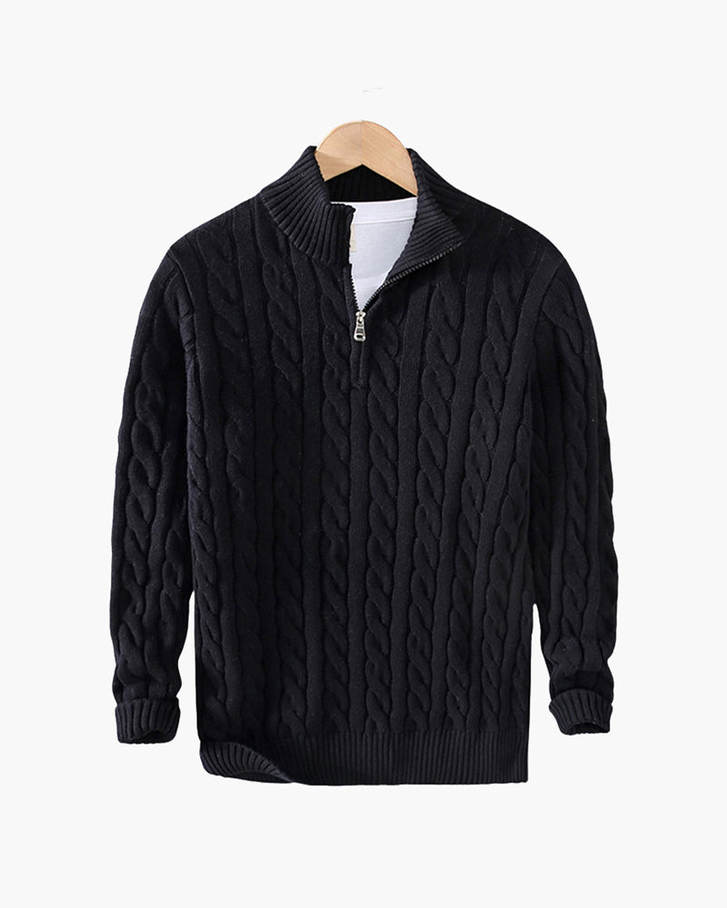 Verbier Half Zip Sweater | Savile & Co.