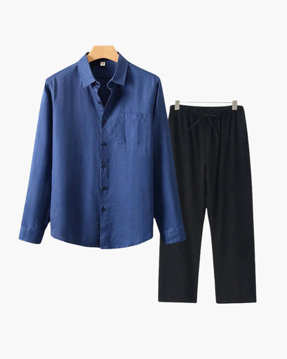 Linen Combo (Longsleeve) | Savile & Co.