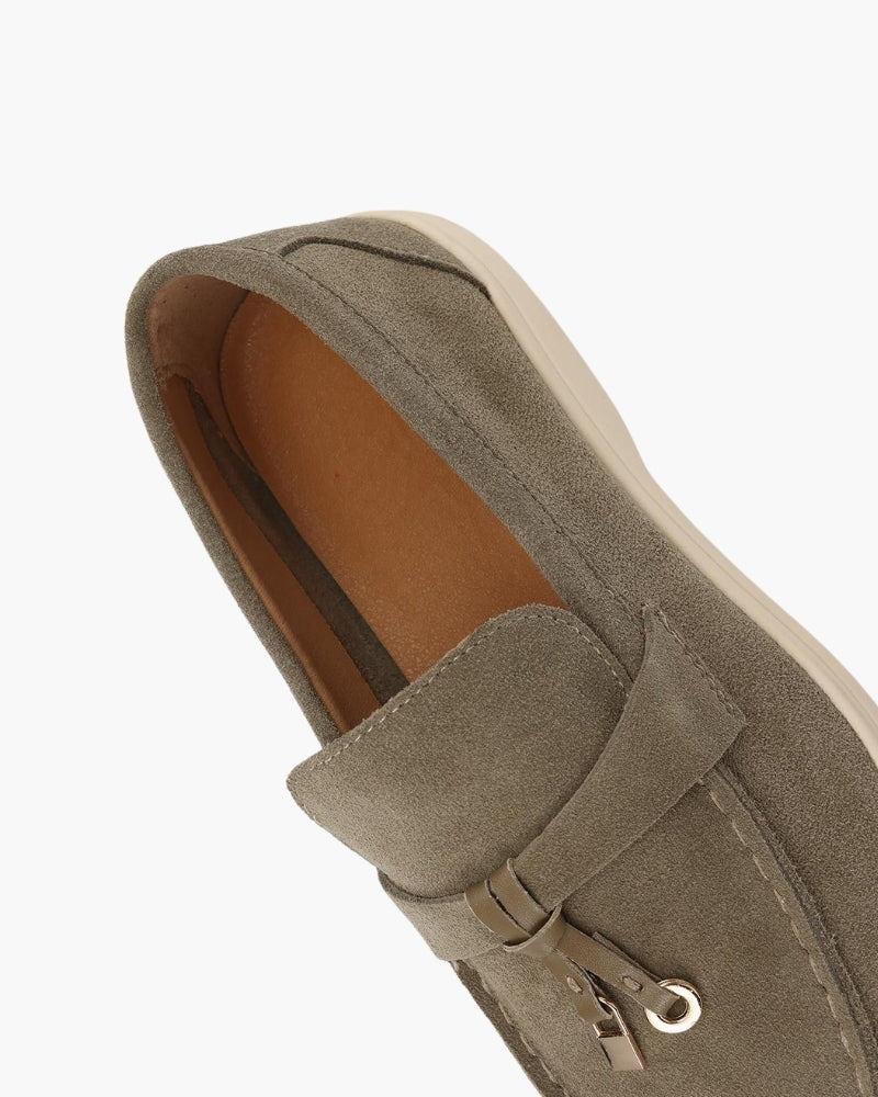 Suede Lady Loafers | Savile & Co.
