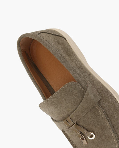 Suede Lady Loafers | Savile & Co.