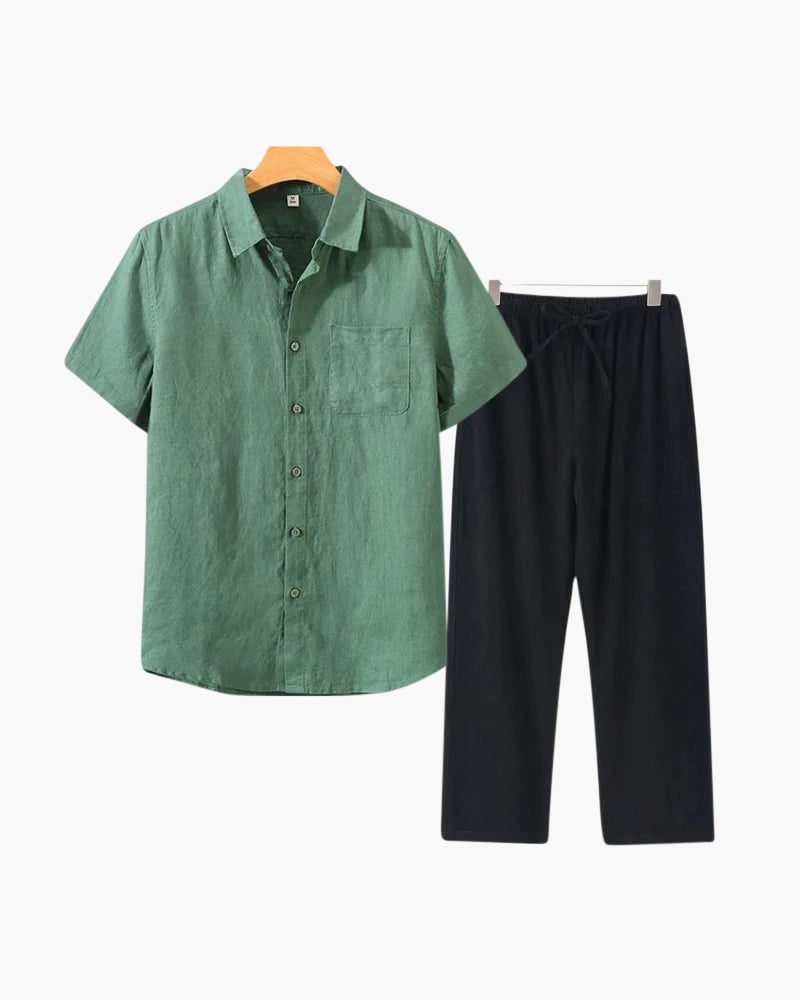 Linen Combo (Shortsleeve) | Savile & Co.