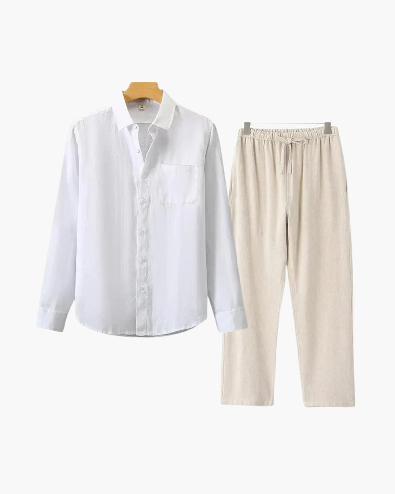 Linen Combo (Longsleeve) | Savile & Co.
