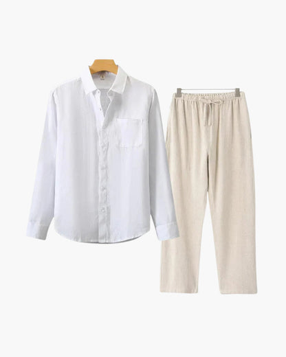 Linen Combo (Longsleeve) | Savile & Co.