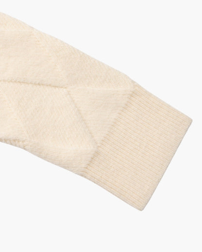 Diamond Knit Crewneck Sweater | Savile & Co.