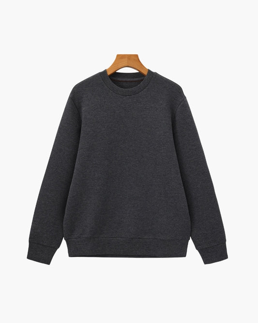 Classic Modal Blend Crewneck Sweatshirt | Savile & Co.