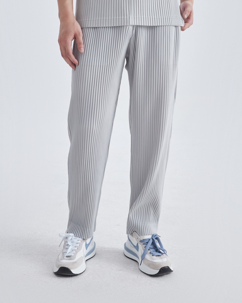 Ribbed Cotton Pantalon | Savile & Co.