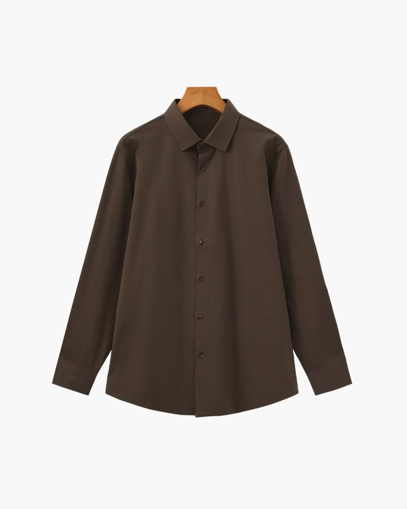 Tailored Cotton Flex Shirt | Savile & Co.