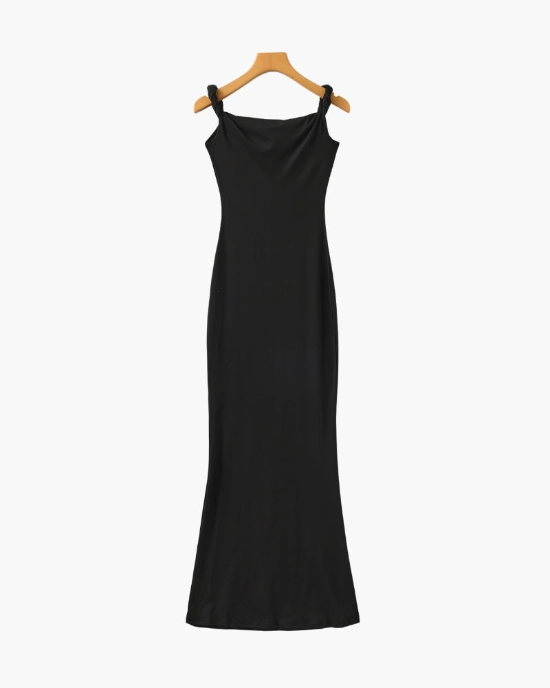 One-Shoulder Bodycon Long Dress | Savile & Co.