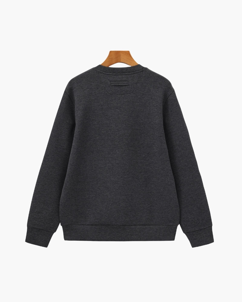 Classic Modal Blend Crewneck Sweatshirt | Savile & Co.