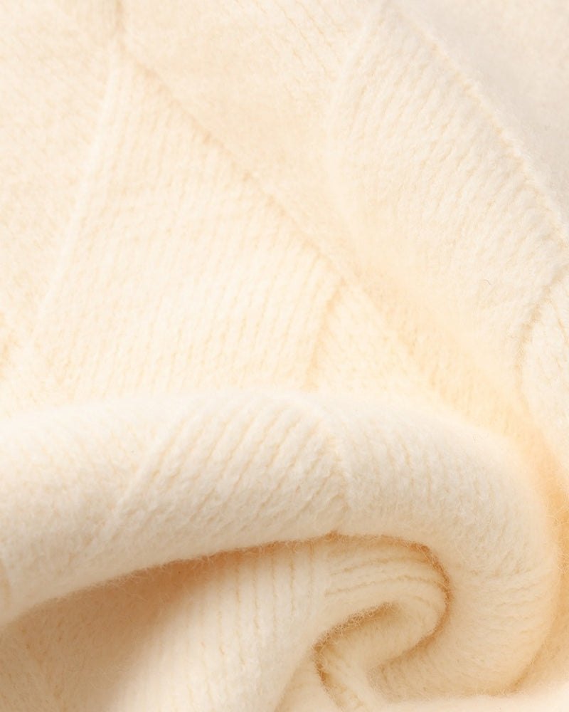Diamond Knit Crewneck Sweater | Savile & Co.
