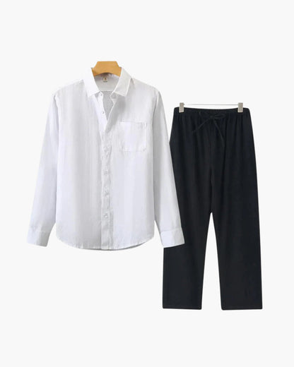 Linen Combo (Longsleeve) | Savile & Co.