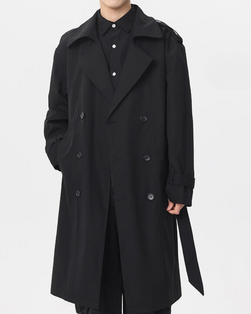 Classic Double-Breasted Trench Coat | Savile & Co.