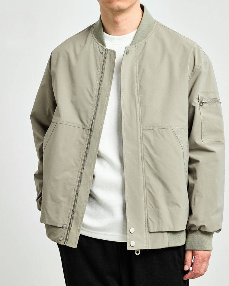 Minimalist Bomber Jacket | Savile & Co.