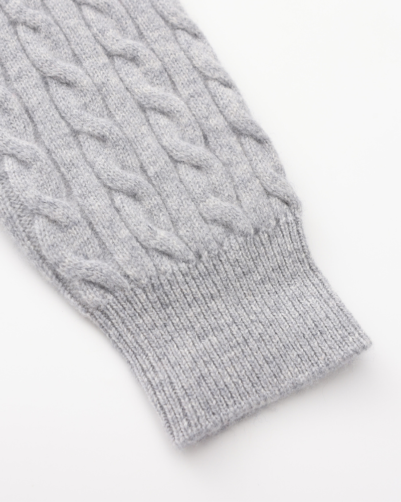100% Cashmere Woven Half Zip | Savile & Co.