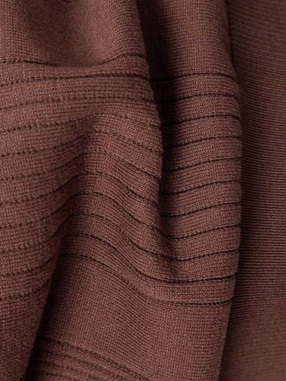 Vertical Ridge Knit Polo Shirt | Savile & Co.