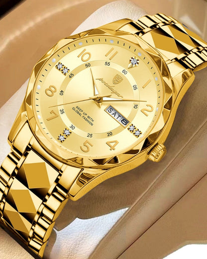 Classic Two-Tone Steel Watch | Savile & Co.