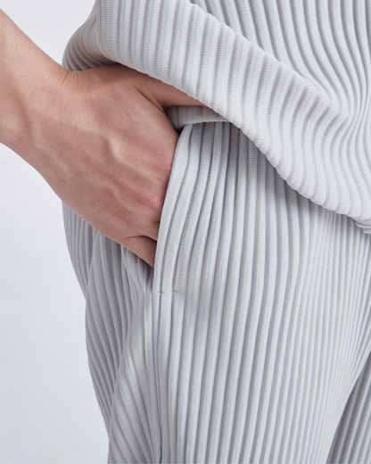 Ribbed Cotton Pantalon | Savile & Co.