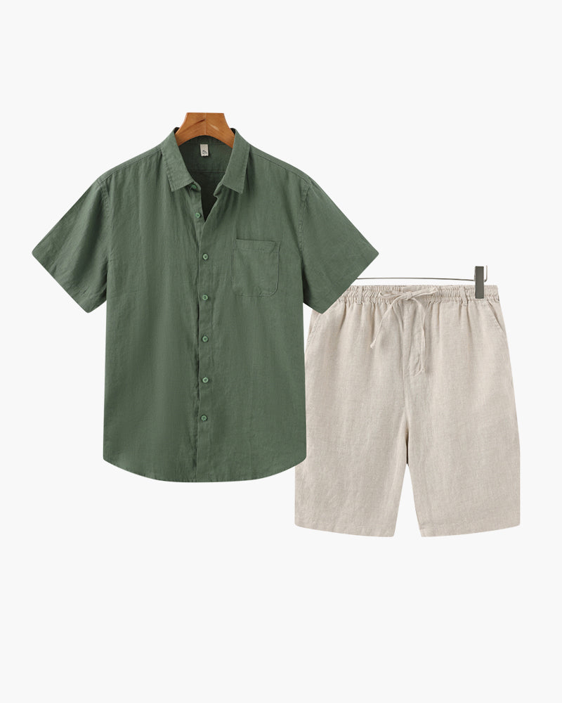 Linen Combo (Shorts) | Savile & Co.