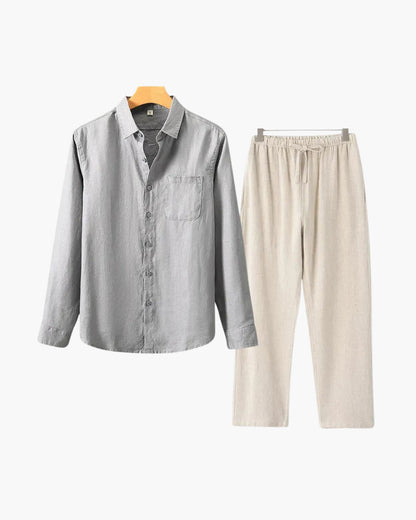 Linen Combo (Longsleeve) | Savile & Co.