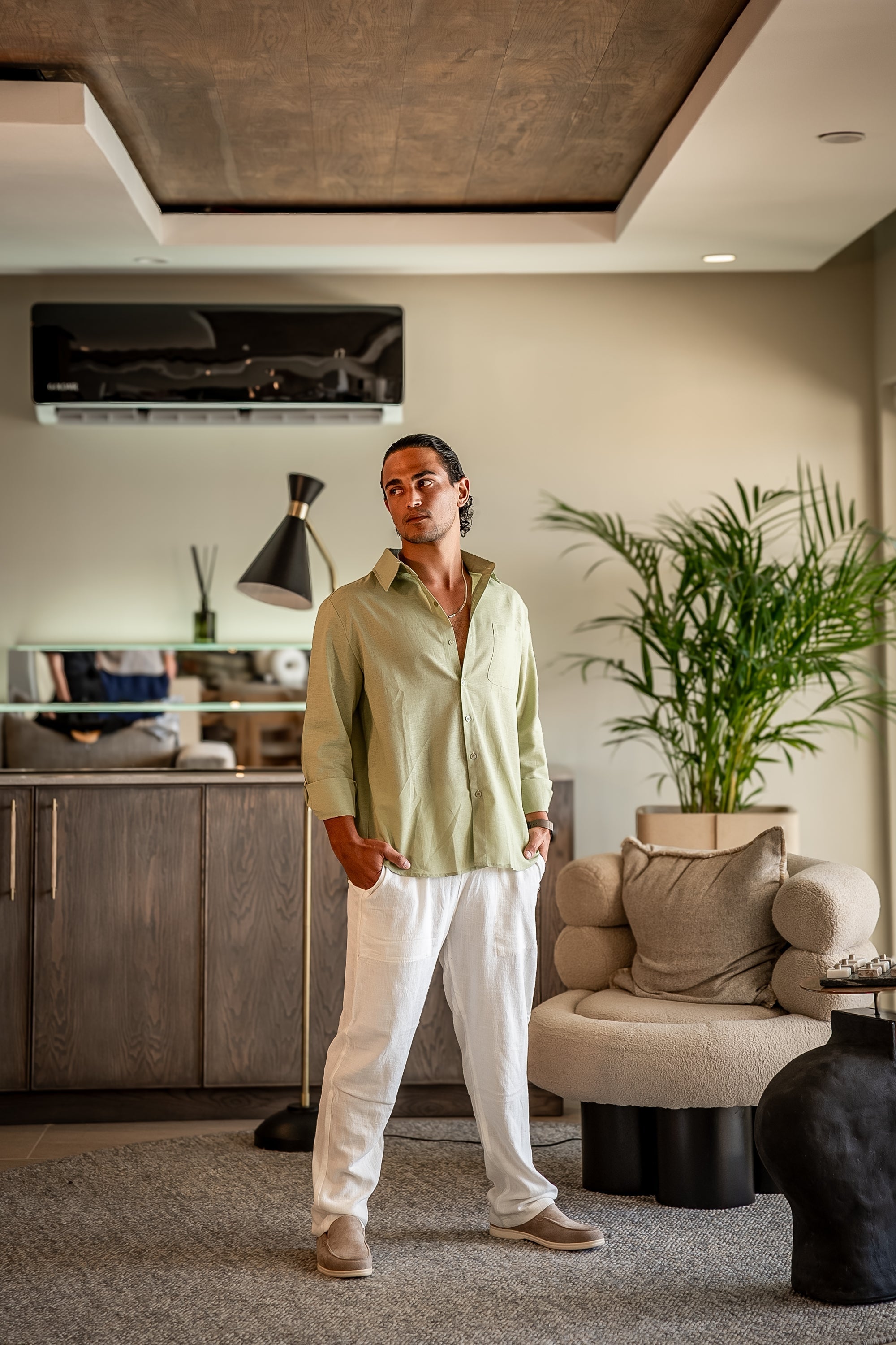 Linen Combo (Longsleeve) - Savile & Co.