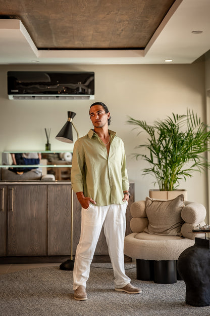 Linen Combo (Longsleeve) - Savile & Co.