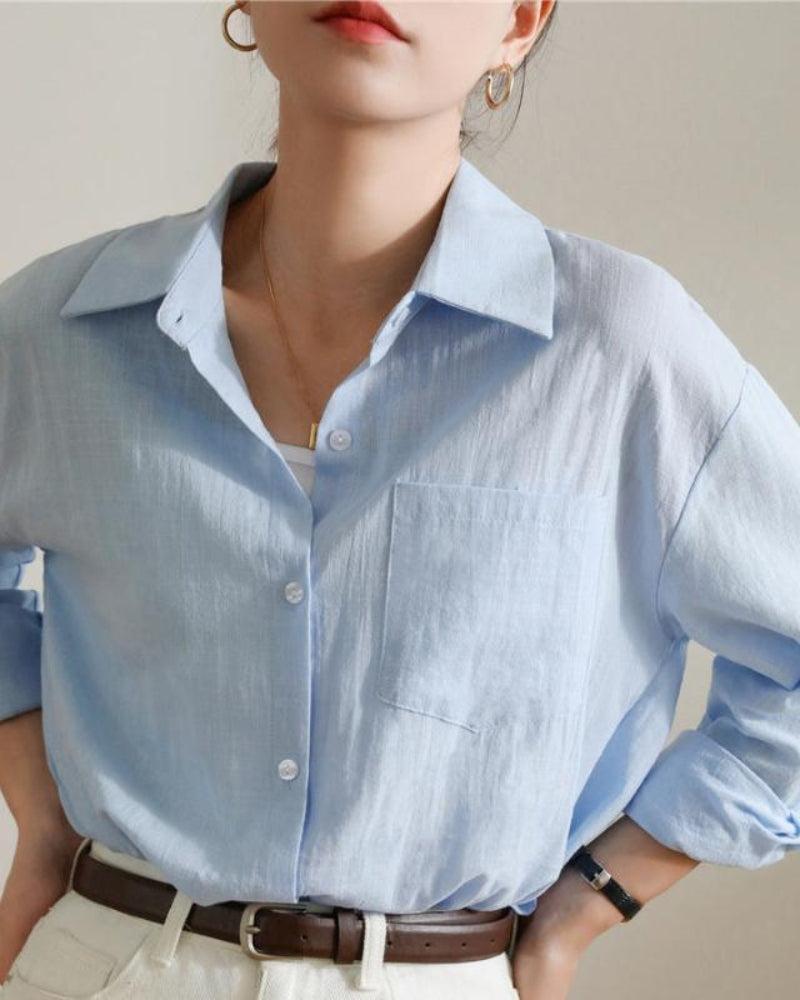 Estate Lady Linen Shirt | Savile & Co.