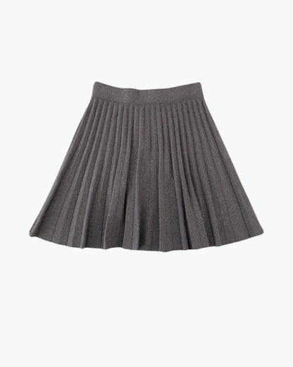 Oxford Pleated Wool Mini | Savile & Co.