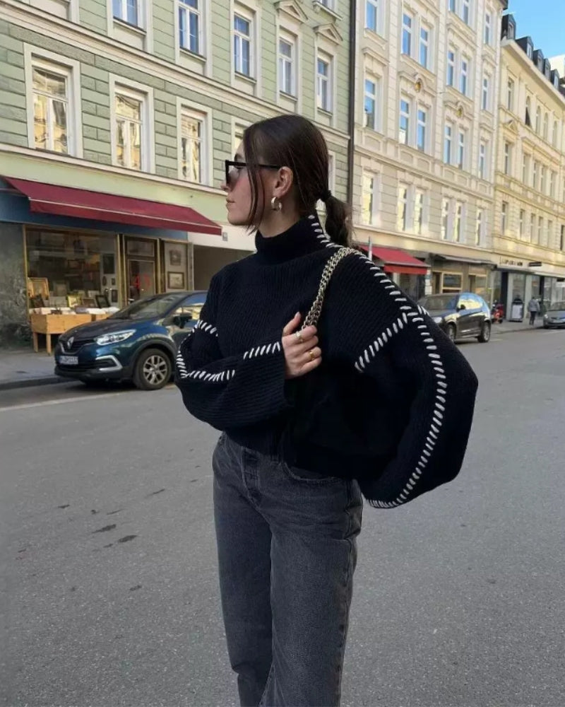 The Lila Stitch Sweater | Savile & Co.