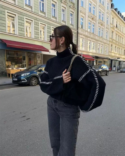 The Lila Stitch Sweater | Savile & Co.