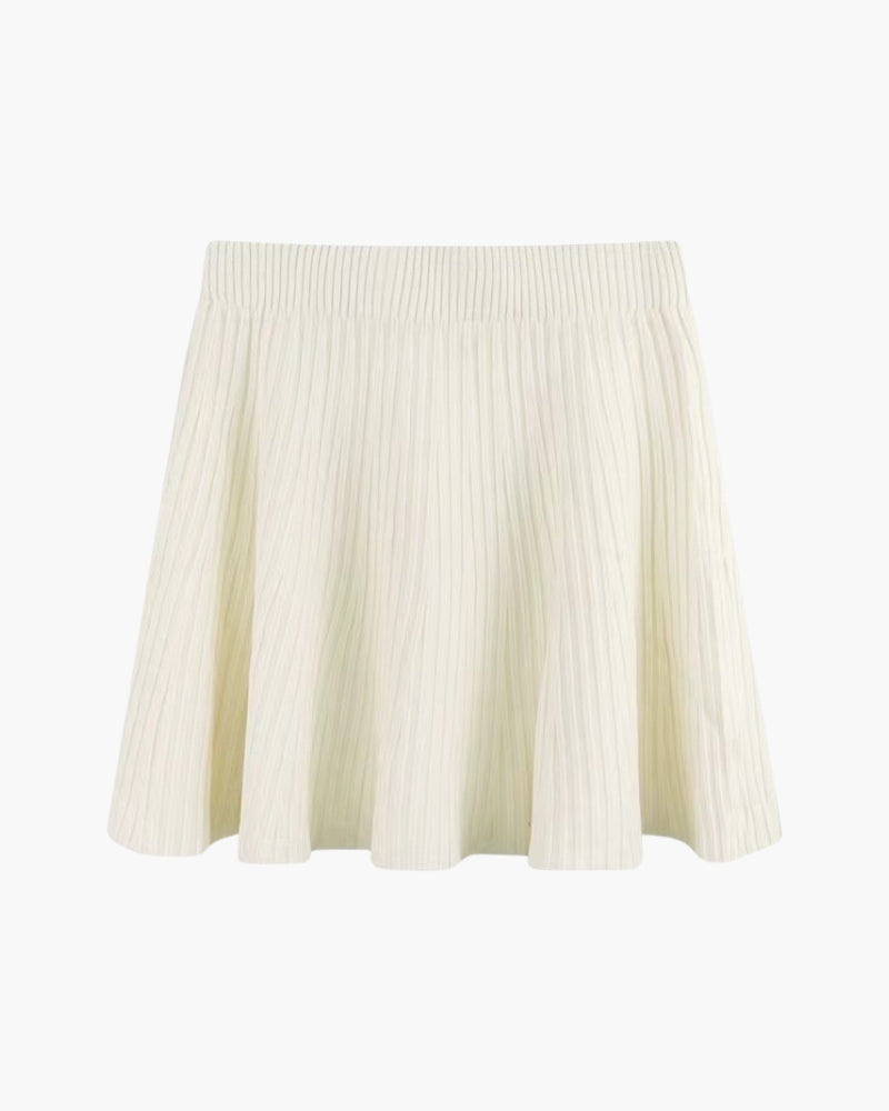 Oxford Pleated Wool Mini | Savile & Co.