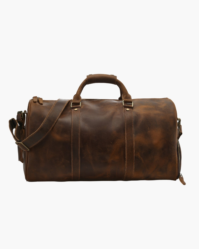 Montague Leather Duffle | Savile & Co.