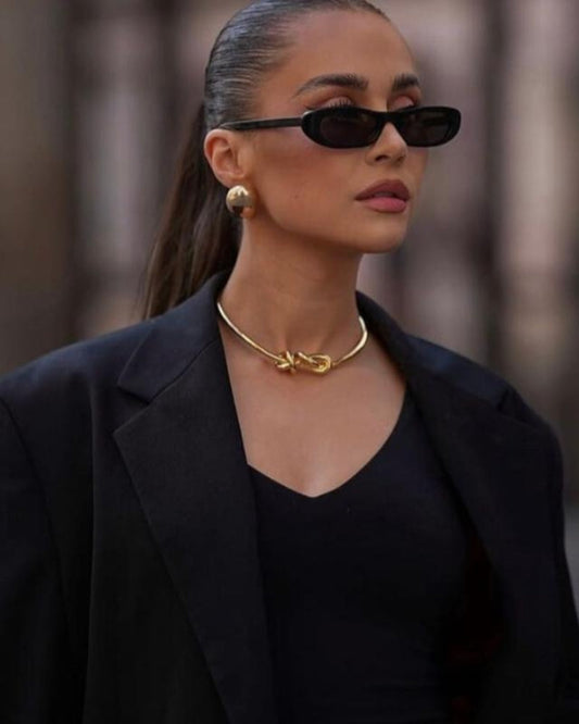 Sylvie Oval Sunglasses | Savile & Co.