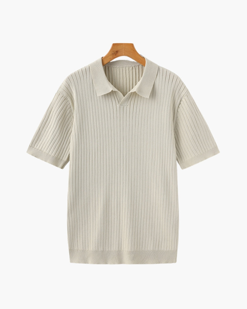 Premium Ribbed Polo | Savile & Co.
