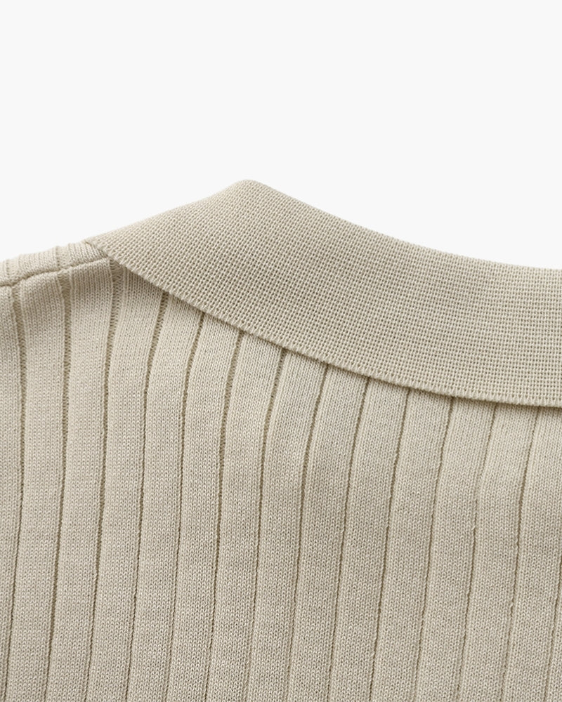 Premium Ribbed Polo | Savile & Co.