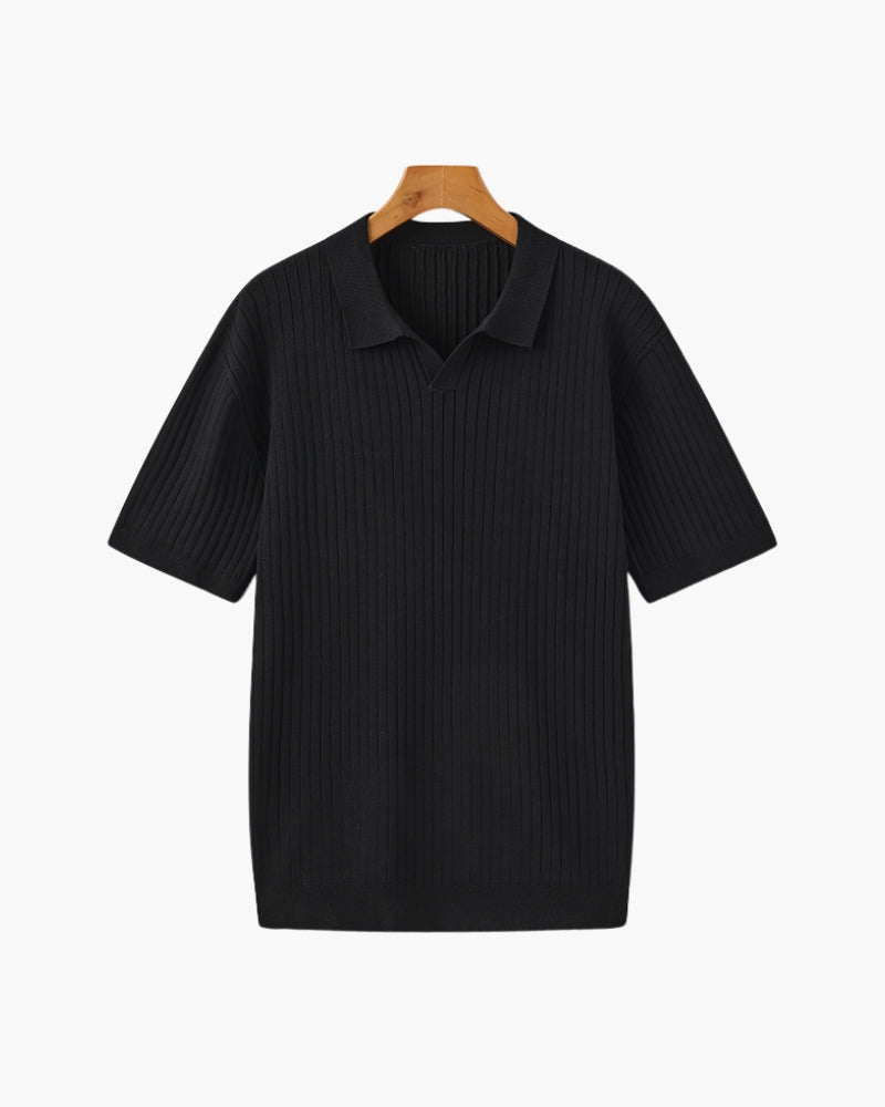 Premium Ribbed Polo | Savile & Co.