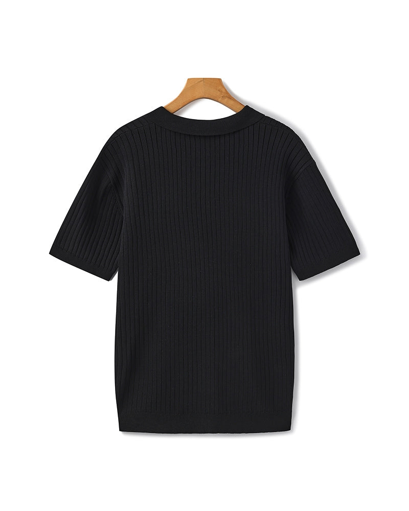Premium Ribbed Polo | Savile & Co.
