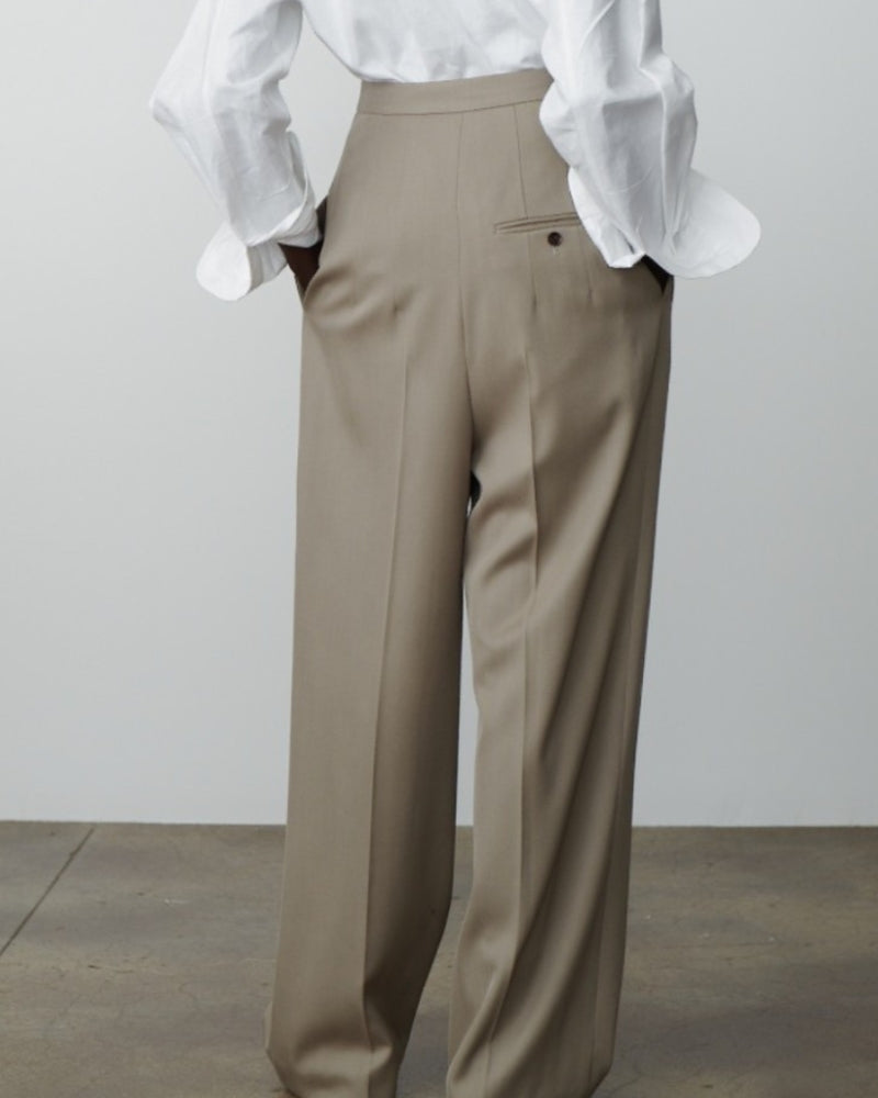 Woolen Oversized Pantalon | Savile & Co.