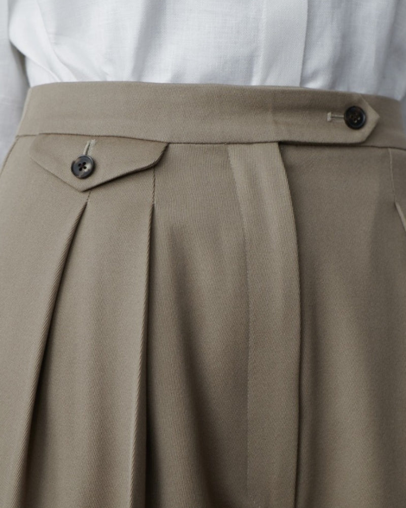 Woolen Oversized Pantalon | Savile & Co.