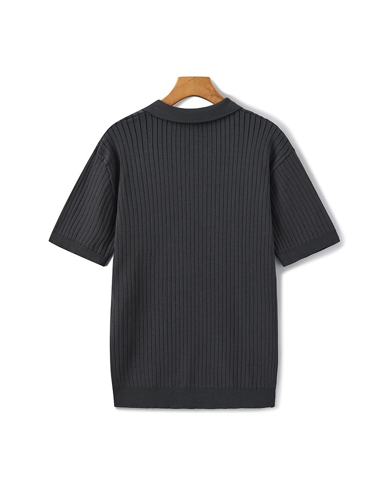 Premium Ribbed Polo | Savile & Co.