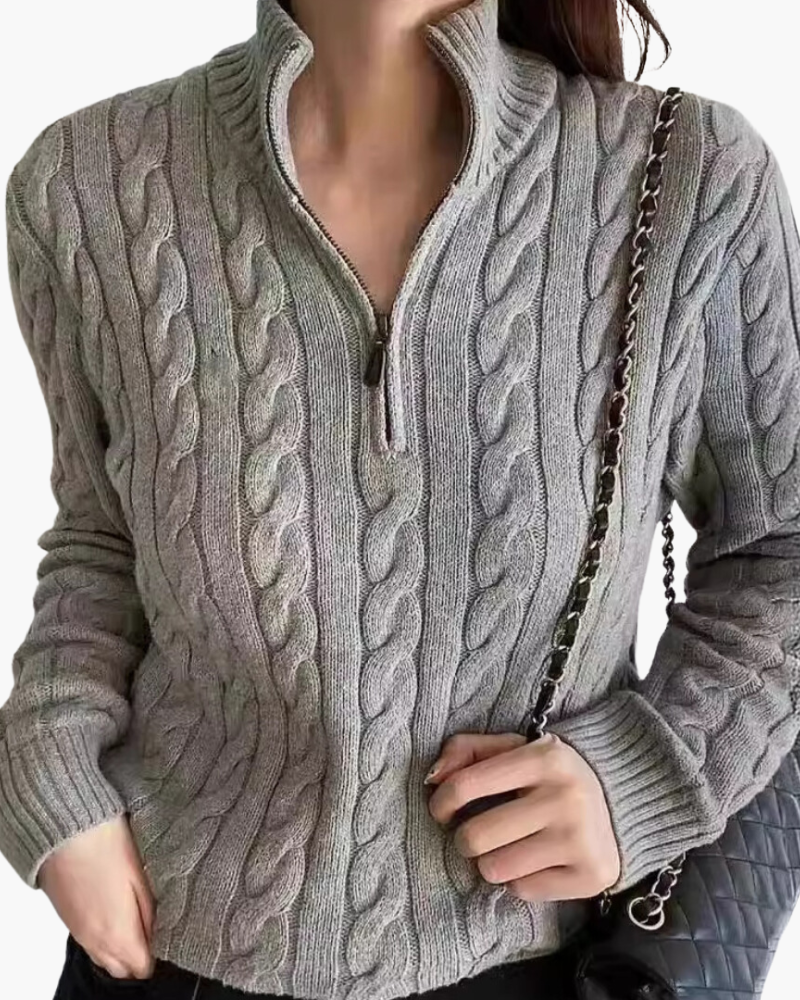 Women's Verbier Half Zip Sweater | Savile & Co.