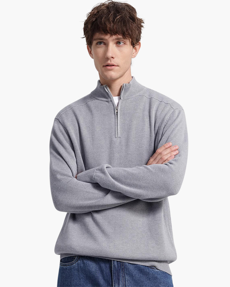 100% Merino Wool Zip Up | Savile & Co.