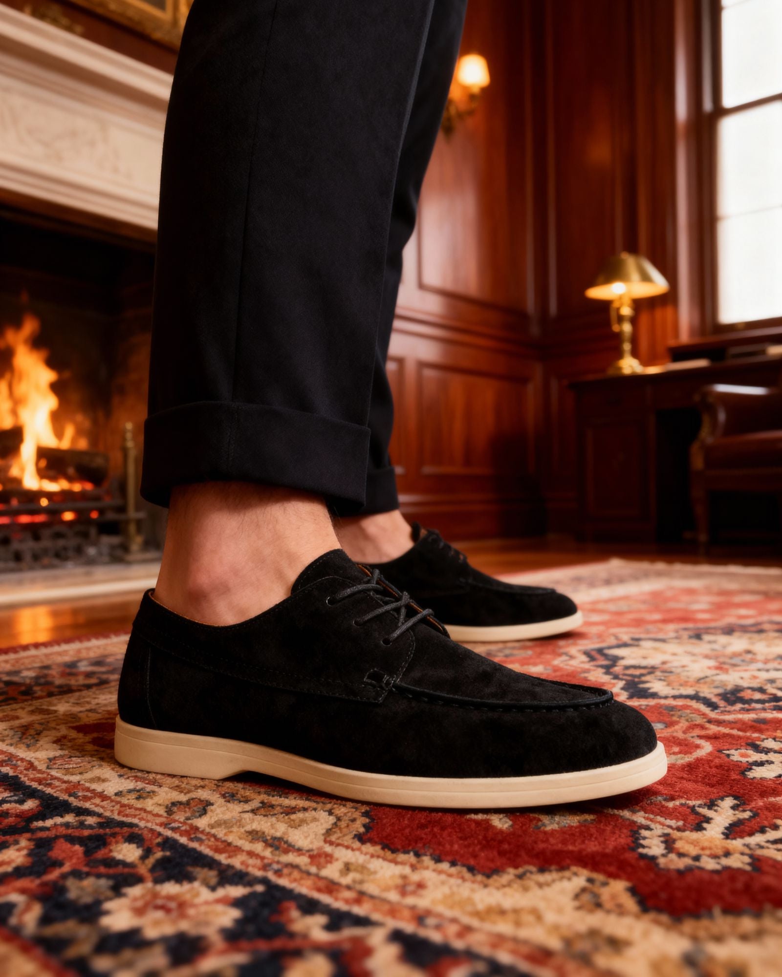 Premium Suede Lace Shoes | Savile & Co.