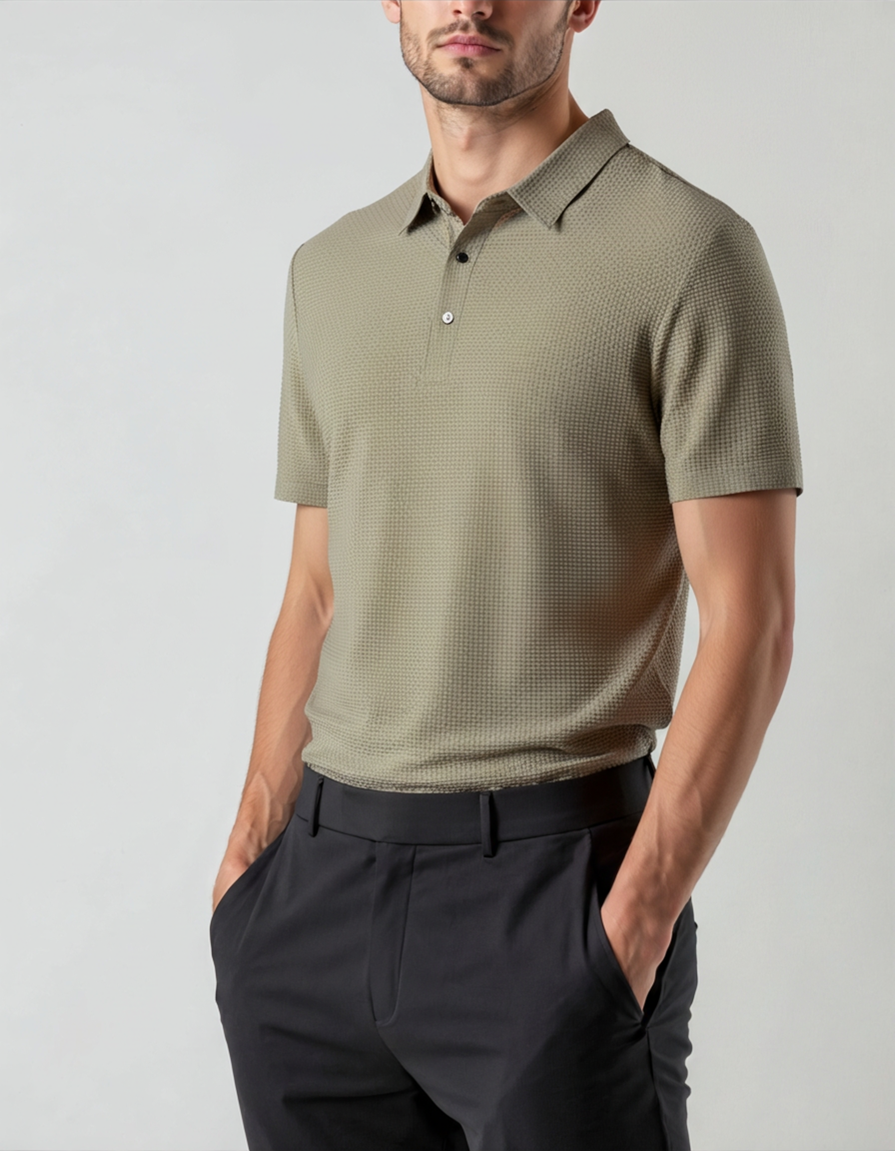 Prestigio Silk Polo (Anti-Wrinkle) | Savile & Co.