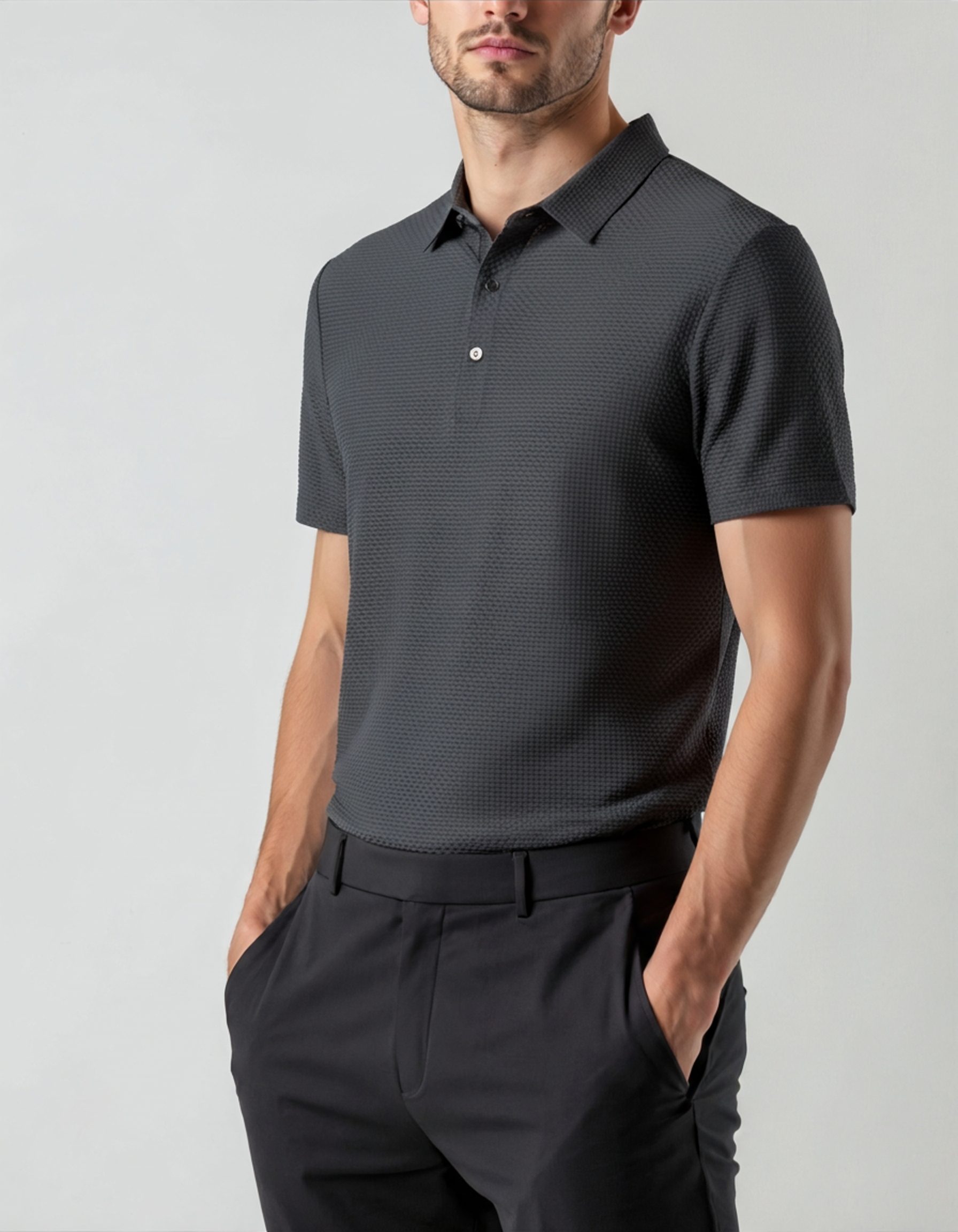 Prestigio Silk Polo (Anti-Wrinkle) | Savile & Co.