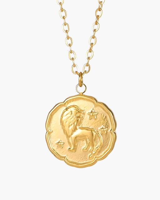 Zodiac Sign Necklace - Gold | Savile & Co.