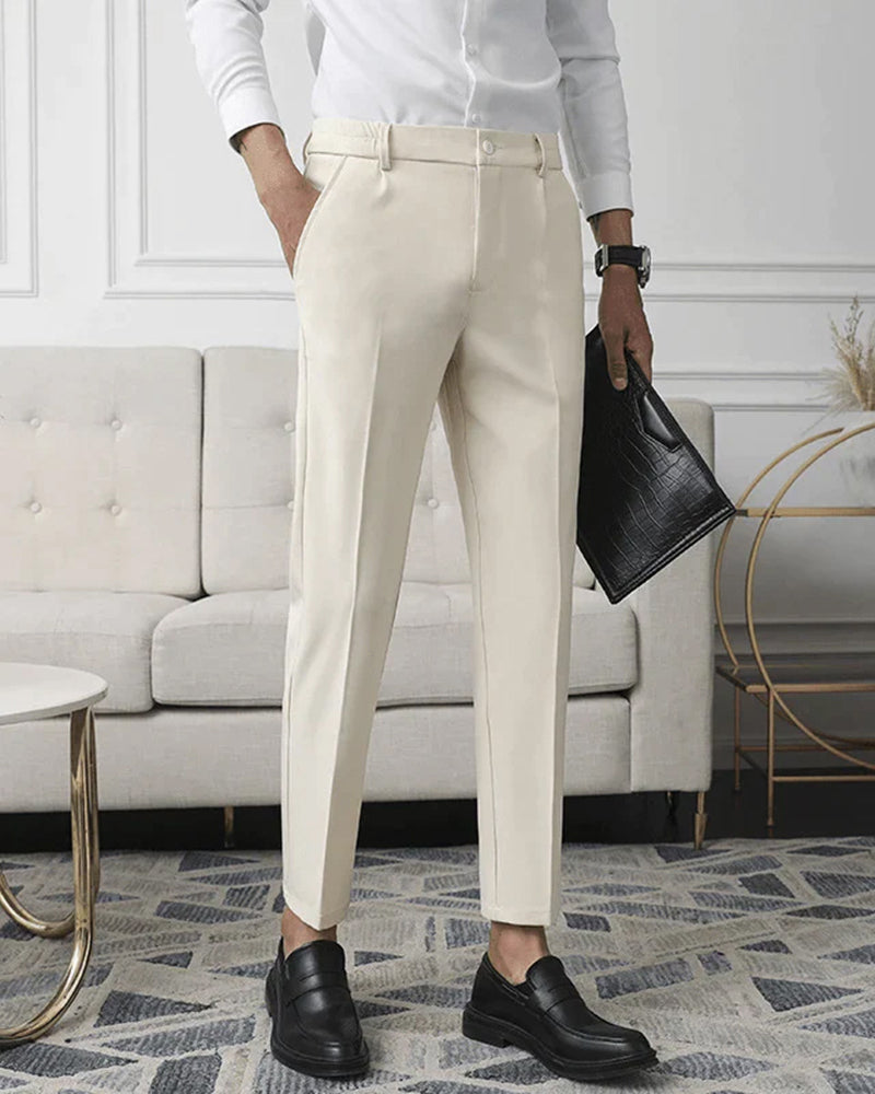 Augusto Stretch Pantalon | Savile & Co.