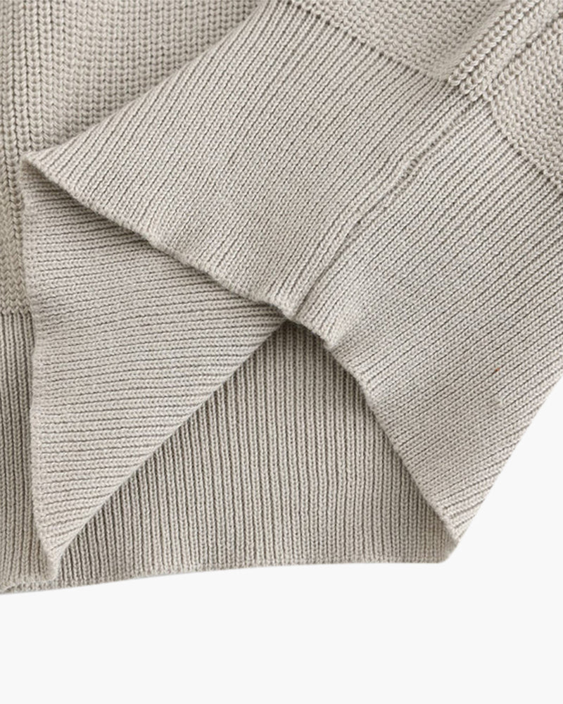 Cesare Half Zip Sweater | Savile & Co.