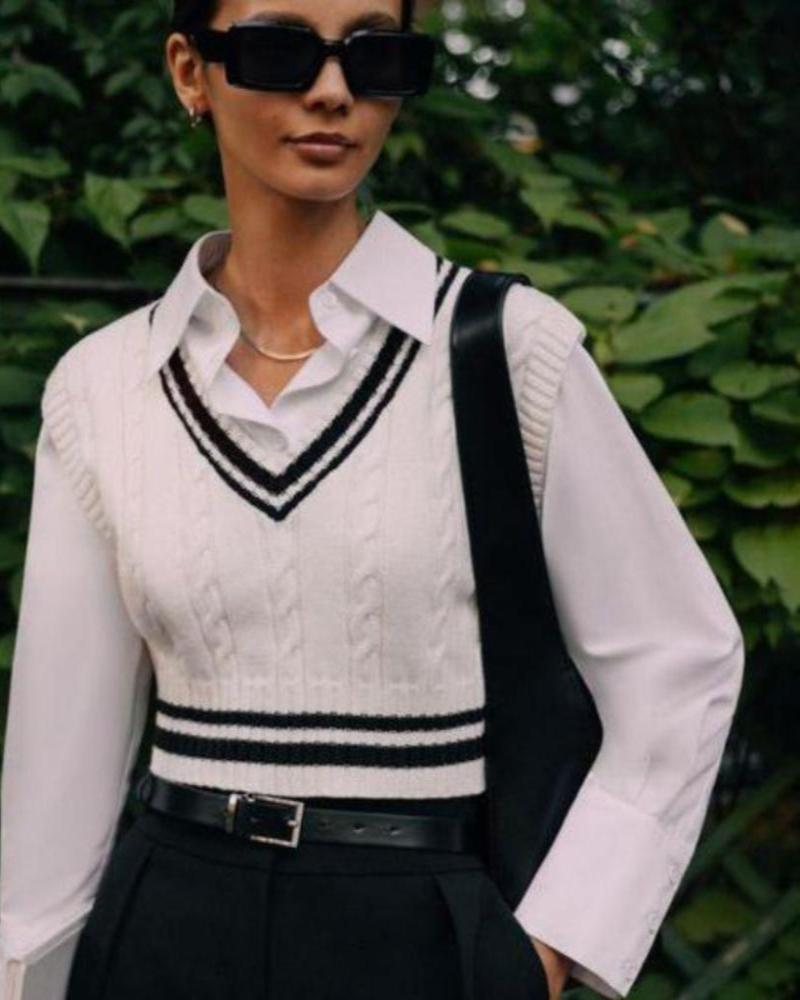 Lady's Rich Sweater Vest | Savile & Co.