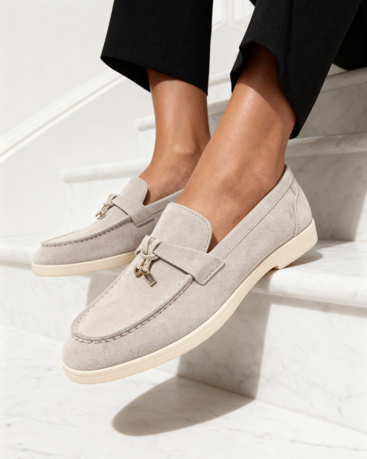 Suede Lady Loafers | Savile & Co.